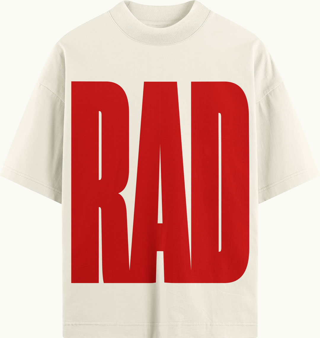 camiseta feminista rad oversized ginna