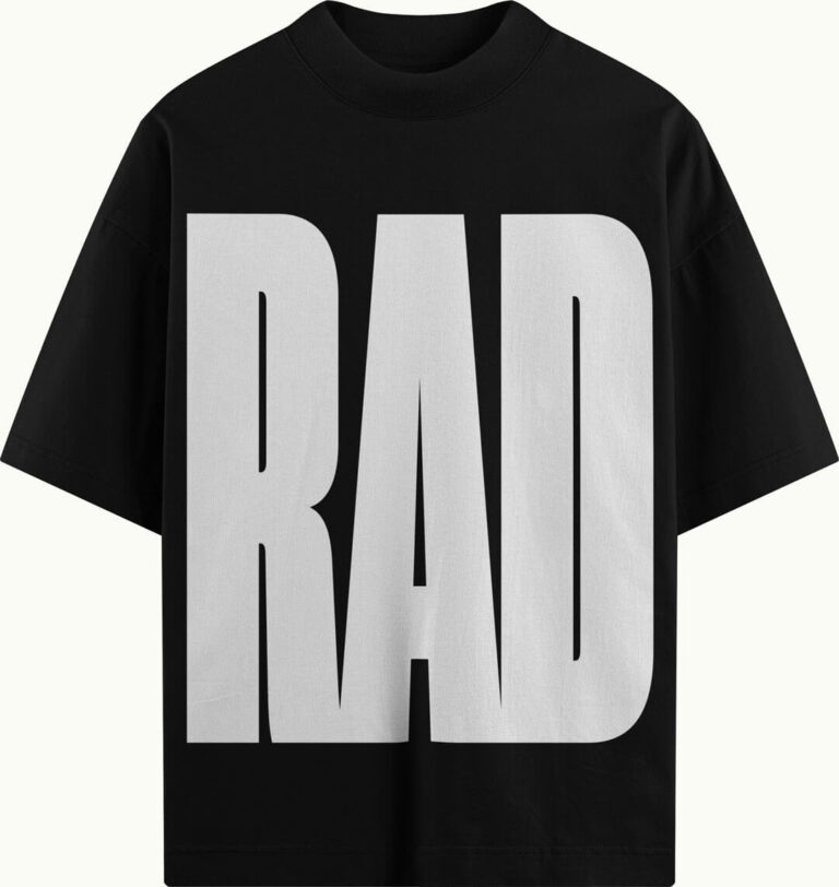 camiseta rad preta